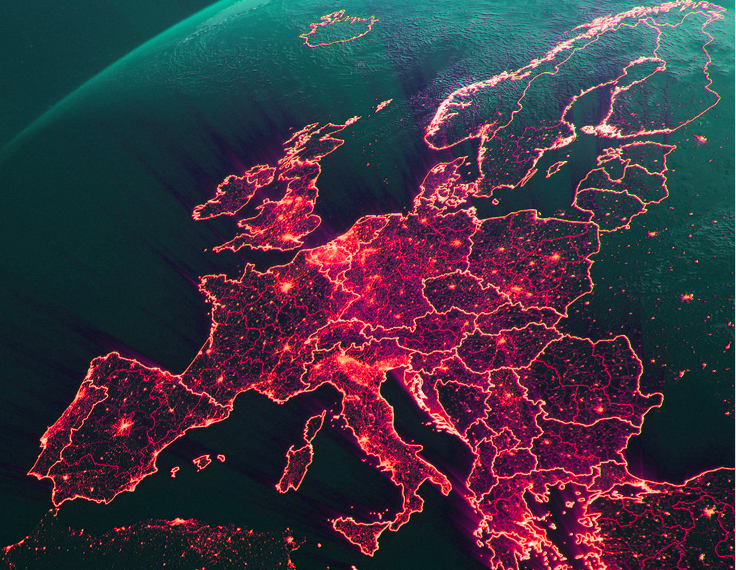 Europe map